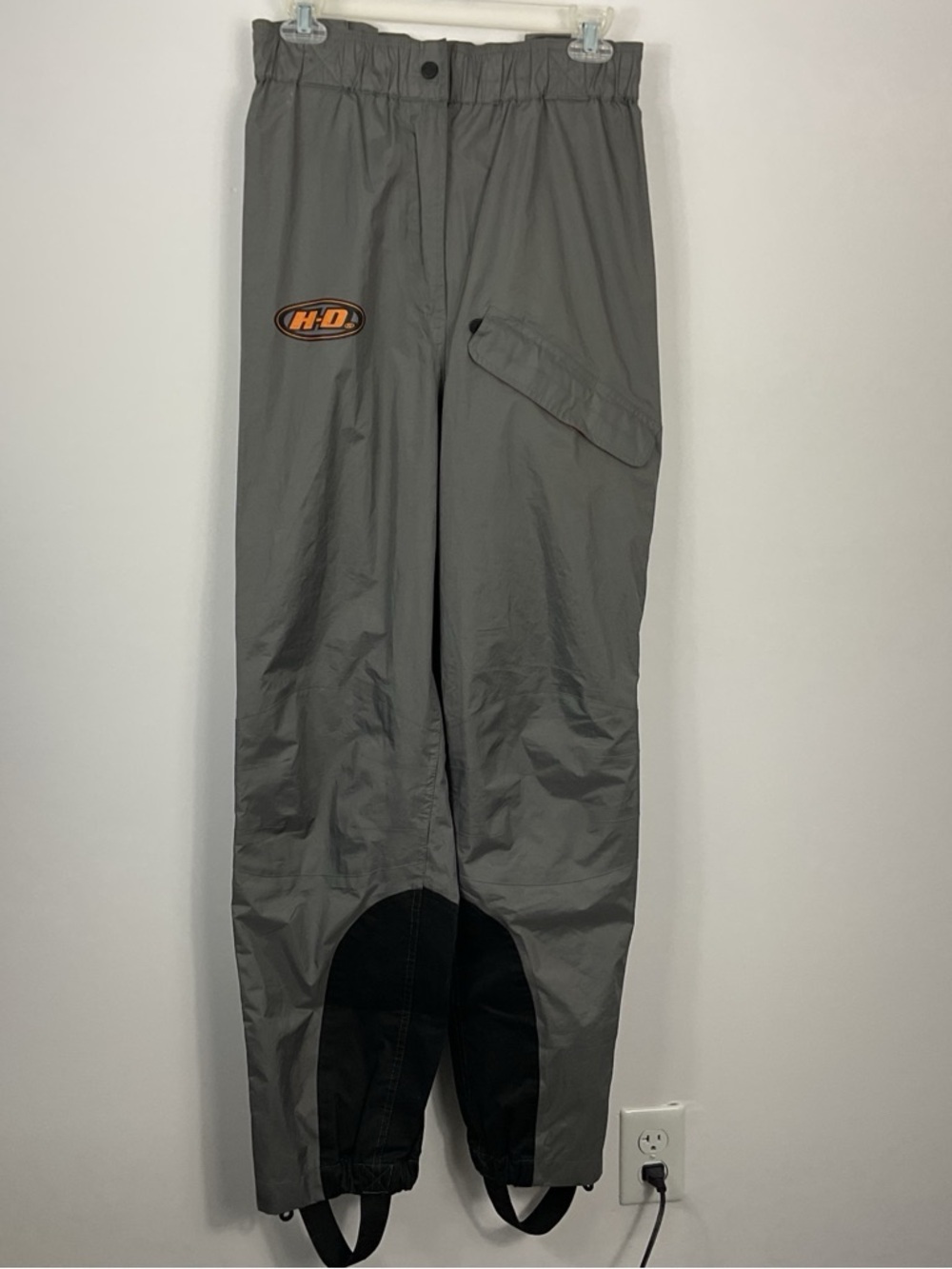 Harley-Davidson Rain Wind Waterproof Stirrup Pants Mens Small